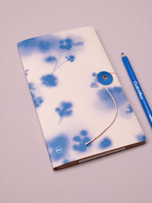Tinne Mia | Notebook Blue Blossom