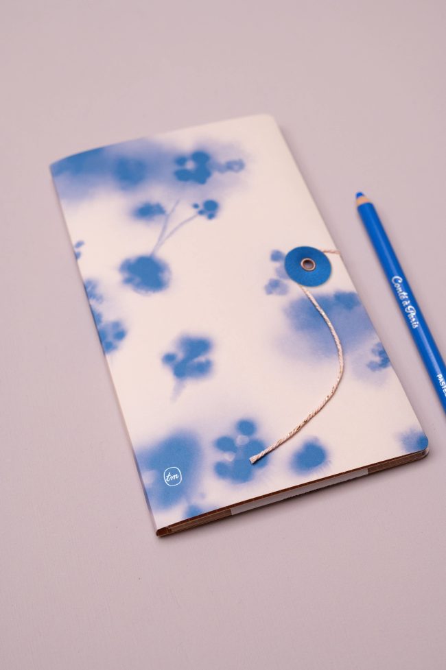 Tinne Mia | Notebook Blue Blossom