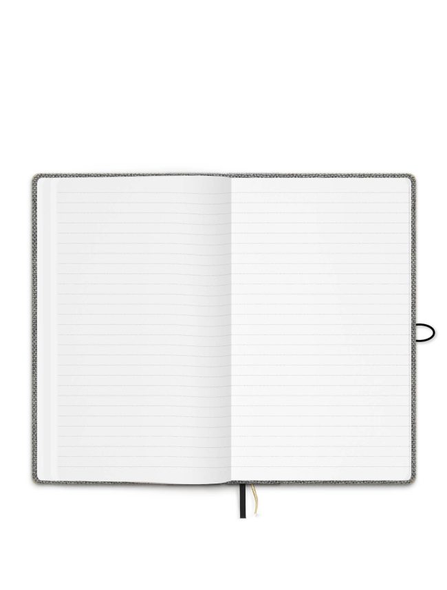 Notebook with Button | Linen Moss Agate - Image 9