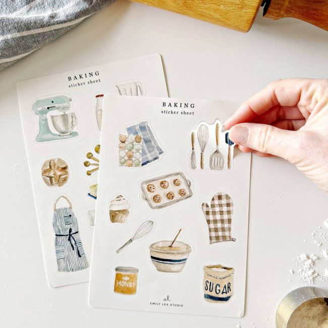 Baking sticker sheet - Image 4