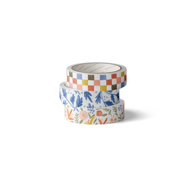 Garden Tapestry Washi Tape | Set of 3 - Image 2