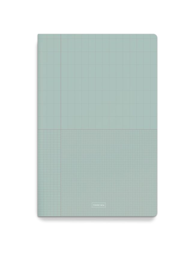 Exercise book A4 - Set of 2 -  Icy Grid / Honey Grid - Image 3