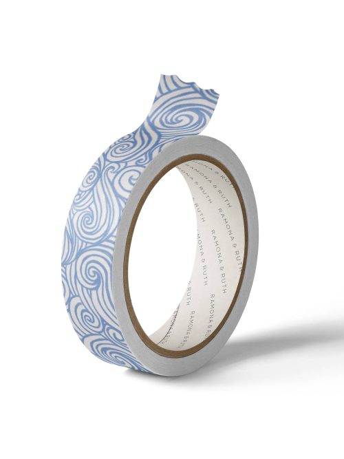 Washi Tape | Hand Drawn Waves
