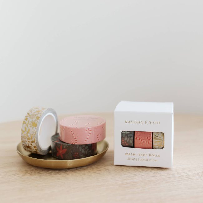 Holiday Washi Tape | Boxed Set of 3 - Image 5