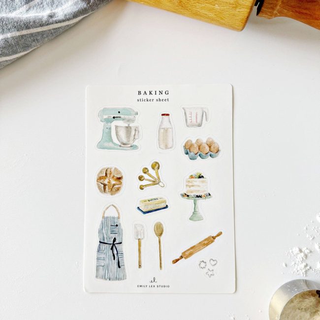 Baking sticker sheet - Image 2