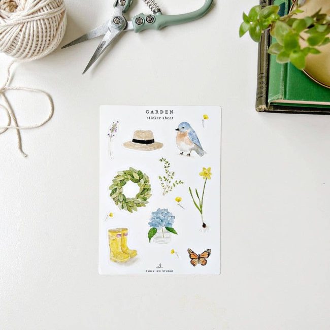 Garden sticker sheets - Image 4