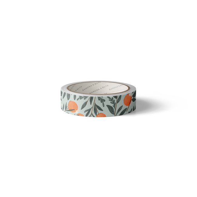 Washi Tape | Orange Vine - Image 2