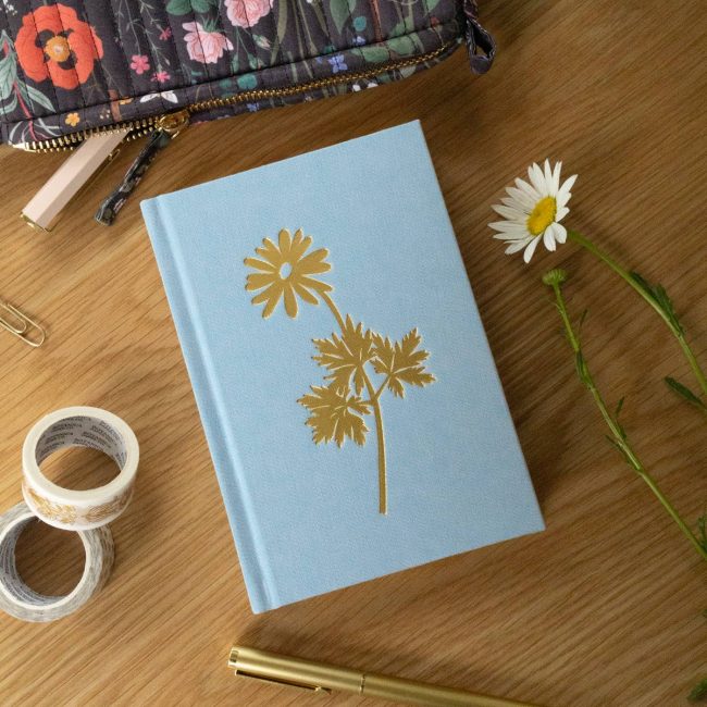 WILD FLOWERS | MINI LINEN BOUND JOURNAL - Image 3