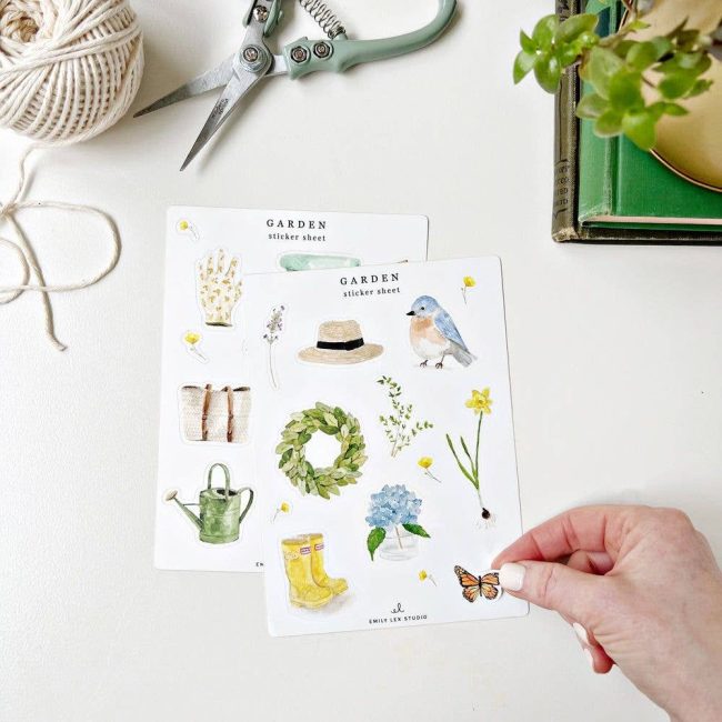 Garden sticker sheets - Image 2