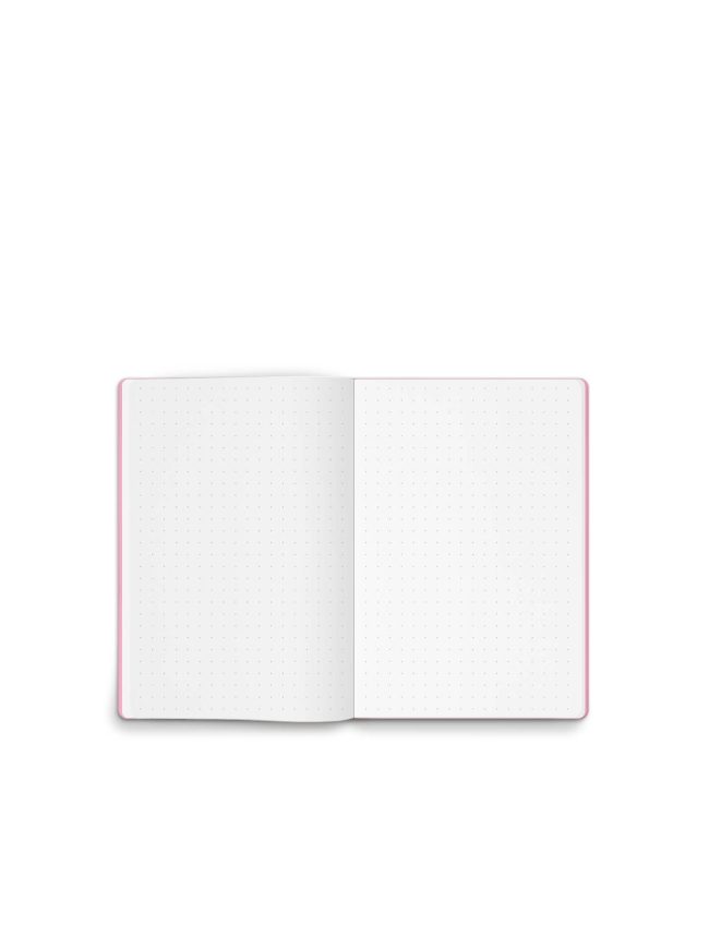 Bullet journal A6 - Gridded Pink - Image 4