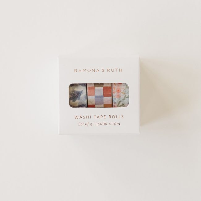Garden Tapestry Washi Tape | Set of 3