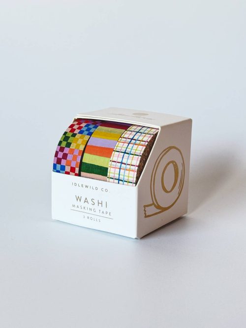Rainbow Washi Tape. Set of 3