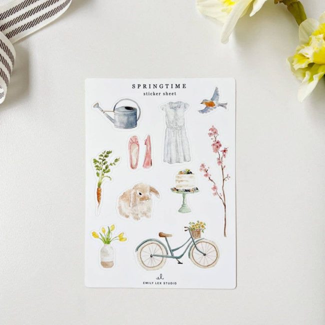 Springtime sticker sheets - Image 3