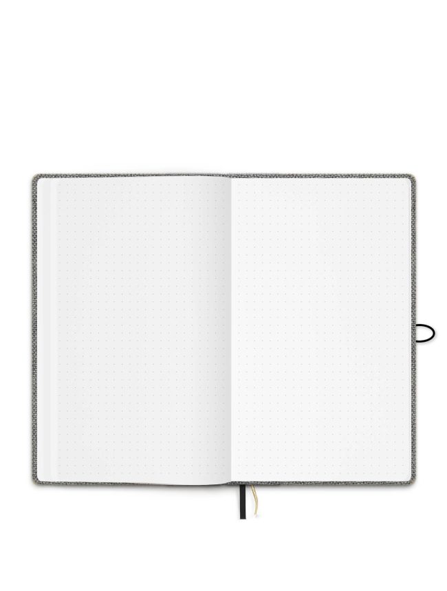 Notebook with Button | Linen Moss Agate - Image 8