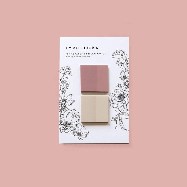 Transparent Sticky Notes | Typoflora - Image 2