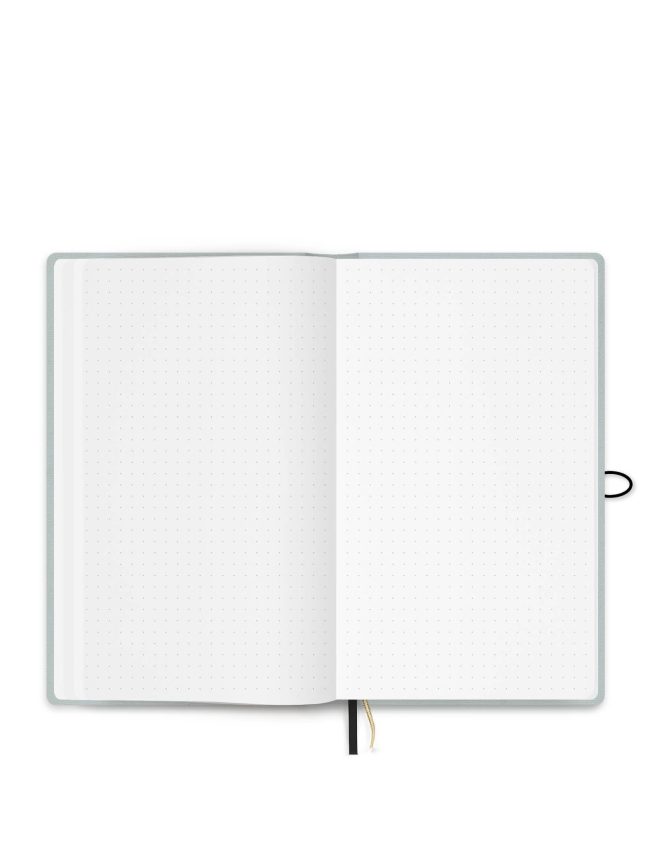 Notebook with Button - Linen - Rose Dawn - Image 6