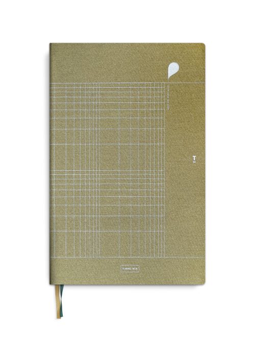 Linen notebook A4 - Linen -  Hazel