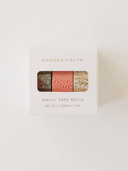 Holiday Washi Tape | Boxed Set of 3
